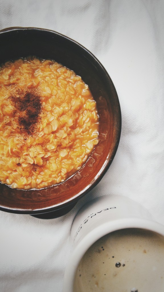 pumpkin oatmeal